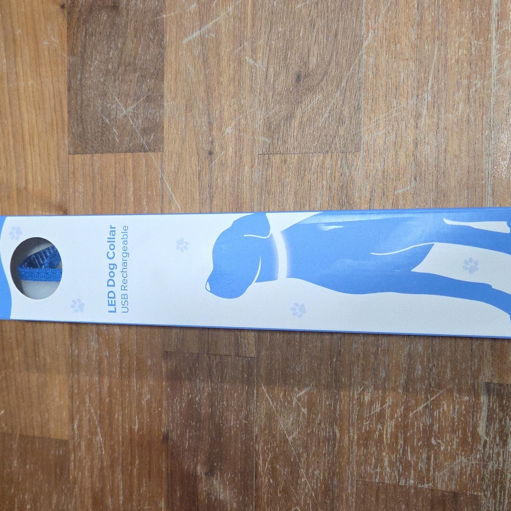 LED Dog Collar - Blue